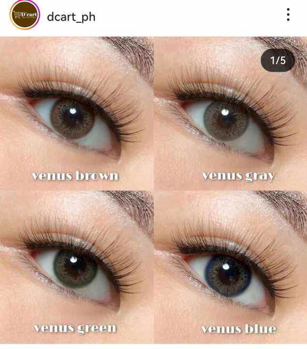Venus Contact Lens Collection D'cartPH Lazada PH