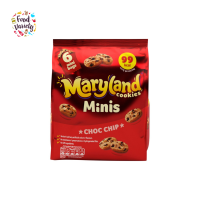 Maryland Cookies Chocolate Chip Minis 6 Bags 118.8G แมริแลนด์ คุกกี้ ช็อกโกแลตชิพ มินิ 6 ถุง 118.8 กรัม