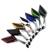 motorbike side mirrors colorful universal 8MM 10MM moto mirrors for Kawasaki versys 650 z900rs z650 motorcycle rearview mirror