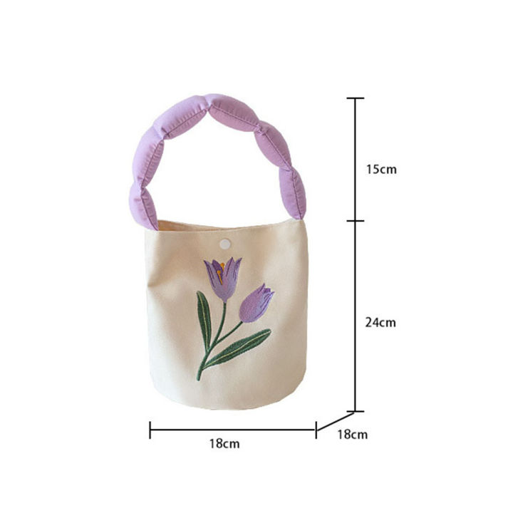 simple-mini-lunch-bag-bucket-bag-purse-underarm-shoulder-bags-floral-cloth-canvas-shoulder-bags-bucket-bag