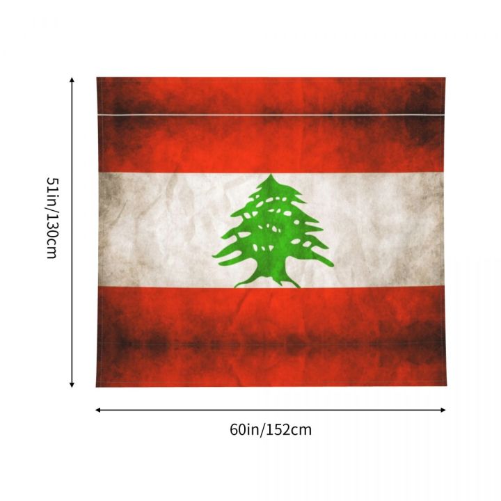 lebanon-lebanese-flag-of-lebanese-tapestry-คลาสสิก-tapestries-พิมพ์ตลกแปลกใหม่-r333ภาพวาดแบบแขวน