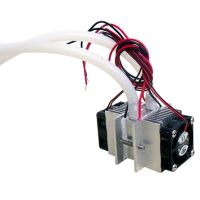 ชุด DIY Thermoelectric Peltier Refrigeration Cooling System ระบายความร้อนด้วยน้ํา + พัดลม + 2pcs TEC1-12706 Coolers