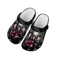 The Vampire Diaries Damon Salvatore Home Clogs Custom Water Shoes Mens Womens Teenager Shoe Garden Clog Beach Hole Slippers House Slippers