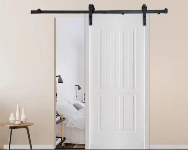 Complete set of barn door pulley track accessories Lazada PH