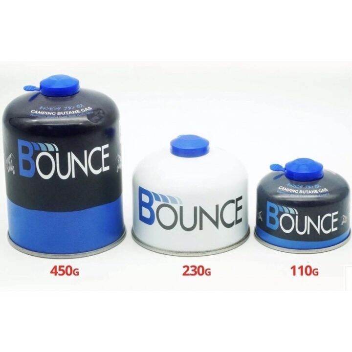 BOUNCE/MAXSUN Camping Butane Gas 110/230/450 G (Screw Type Canister