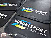 บังโคลนรถยนต์ ลาย SUZUKI SPORT  (เฉพาะแผ่น 2คู่ หน้า-หลัง)