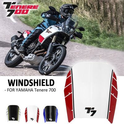 YAMAHA Tenere 700 T700 XTZ 700 2019 2020 2021แผ่นเบี่ยงติดหน้าจอกระจกรถยนต์กันลม