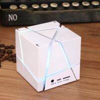 Qone 2 Cube ลำโพงบลูทูธไร้สายการ์ดแบบพกพาขนาดเล็ก