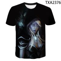 เสื้อยืดผู้ชายผู้หญิง Defense of the Ancients Dota 2 เสื้อยืด Multiplayer Camo ด้านบนพิมพ์ 3d เสื้อยืด Xs-5xl 2023 new popular