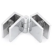 4/8pcs Glass Hinge 90/180Degree Door Cabinet Cupboard Clamps for 5-8mm Glass Thickness Zinc Alloy Furniture Hardware Tools