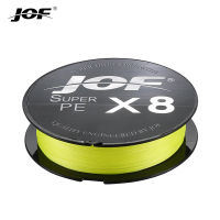 JOF เอ็นตกปลา8เกลียวถักมัลติฟิลาเมนต์15-100LB,สายเอ็นตกปลาคาร์พ Super Pe 150-500ม. อุปกรณ์เสริมสำหรับตกปลาในทะเลสาบรัสเซีย