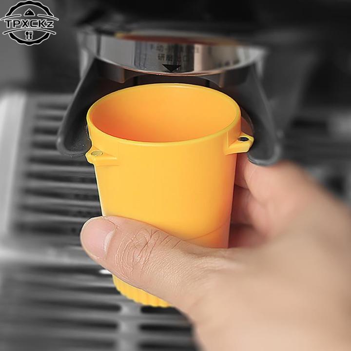 ถ้วยพลาสติกใส่สีกาแฟชิ้นส่วนเครื่องป้อนผงสำหรับเครื่องชงกาแฟ58มม-53มม-51มม-อุปกรณ์เครื่องชงกาแฟ