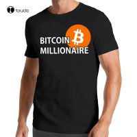 Bitcoin Millionaire T Millionar Borse Stock Exchange Krypto Crypto Tee