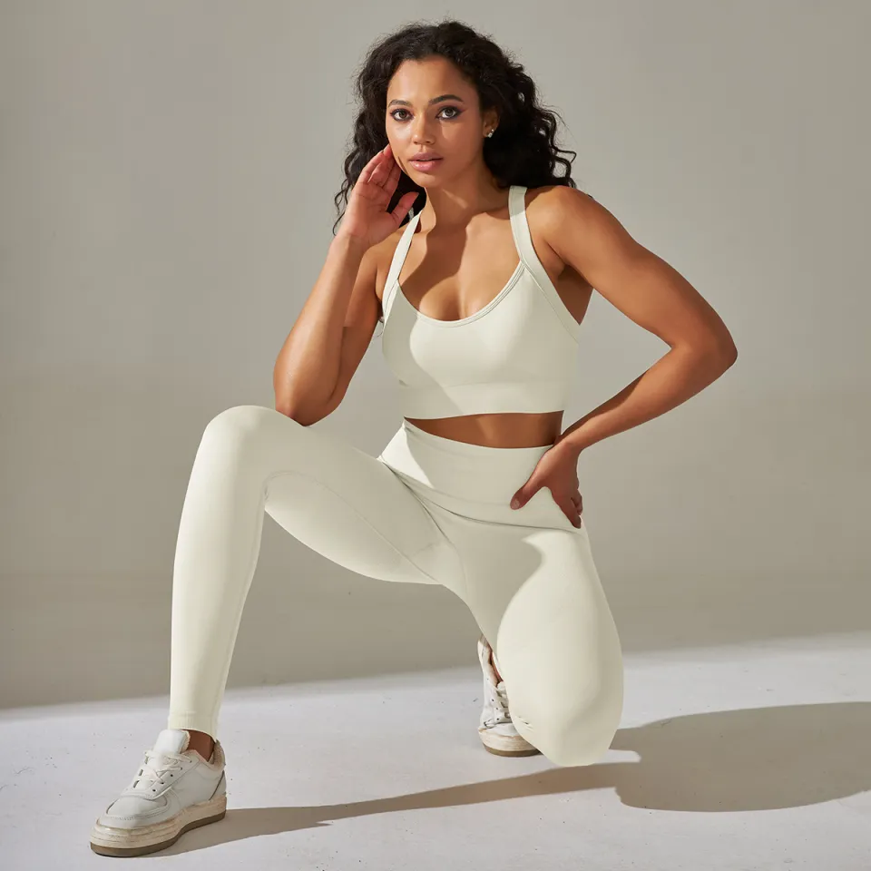 Nessaj Gym Outfit For Women Exercise Workout Yoga Suit Sexy Sports