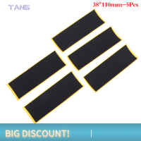 ?【Lowest price】TANG 5pcst Black Fingerboard Deck uncut เทปสติกเกอร์สีดำโฟมจับสติกเกอร์เทป