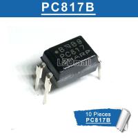 10 ชิ้น PC817B DIP4 PC817-B 817b DIP-4 ทรานซิสเตอร์เอาท์พุท optocouplers Photocoupler DC อินพุต 80 โวลต์ 50mA