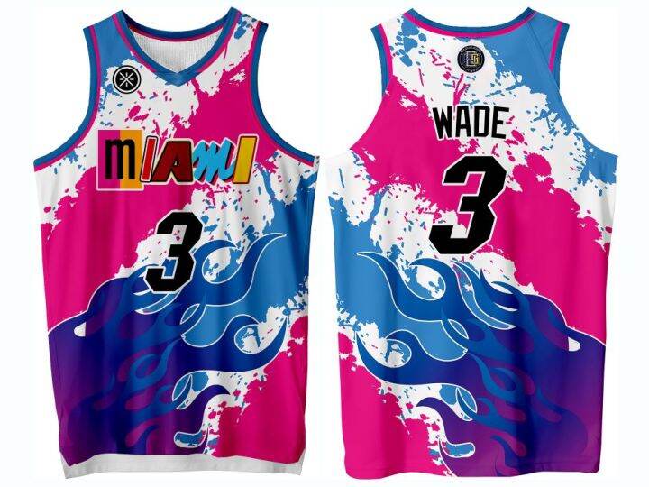 MIAMI 22 BASKETBALL JERSEY FULL SUBLIMATION HIGH QUALITY FABRICS
