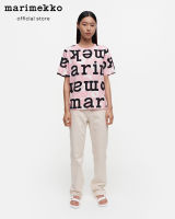 MARIMEKKO ERNA RELAXED LOGO UNIKKO เสื้อยืดคอกลม ลายโลโก้มารีเมกโกะ