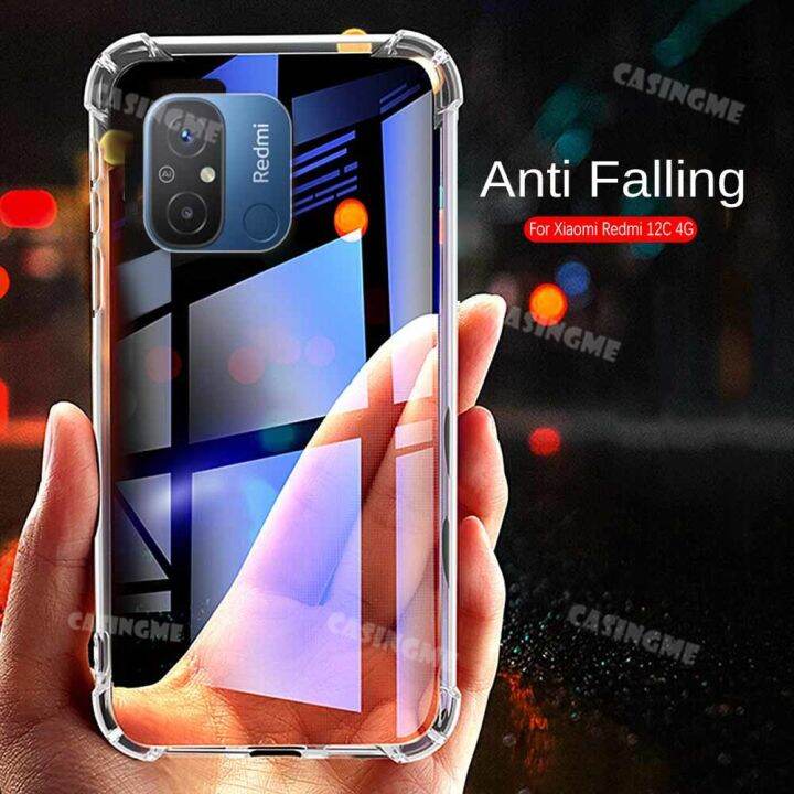 เคสใสสำหรับเรดมี่12c-ซิลิโคนกันกระแทกแบบใสนิ่มเคสโทรศัพท์สำหรับ-redmi-12c-12-c-c12-redmi12c-2023-5g-ฝาหลัง
