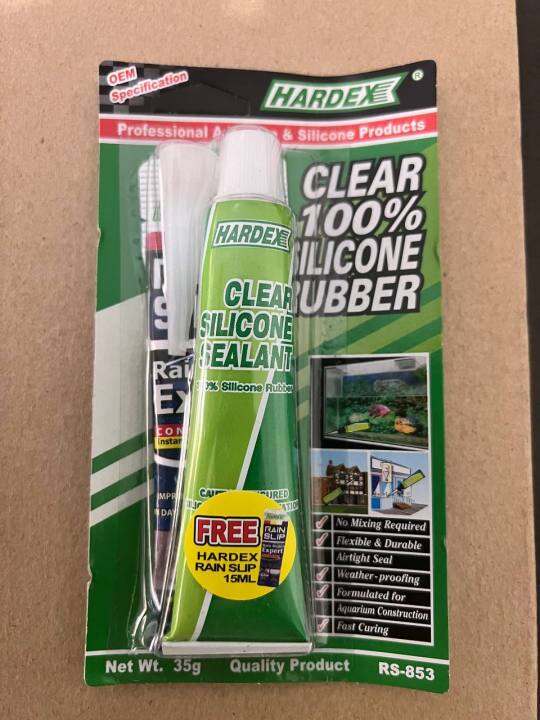 HARDEX Clear RTV Silicone Sealant 35g with FREE Lazada PH