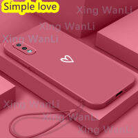 สำหรับ สำหรับเคสโทรศัพท์ Samsung A02 Simple White Love Case โทรศัพท์มือถือป้องกันกรณี