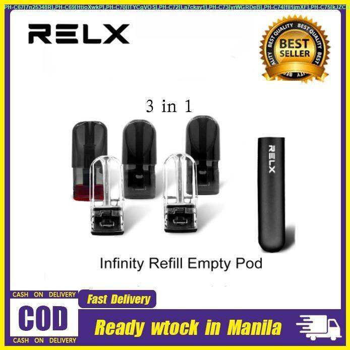 relx pods relx refillable infinity pods 3in1 Empty Pod yooz pods vape