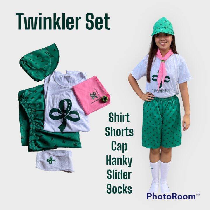 SCOUTING UNIFORM GSP TWINKLER SET (6 IN 1) | Lazada PH