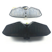 สัญญาณไฟเลี้ยว LED ไฟท้ายแบบรวมสำหรับยามาฮ่า YZF R6 2004 2005 2006 2007 2008 XTZ1200