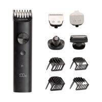 Mi Grooming Kit Pro, Face, Hair, Body - Everything-in-One Professional Styling Trimmer, Body Grooming, Nose &amp; Ear Hair Trimming, Hair Clippers, Beard Combs, Quick Charge and 90 Mins Run Time, Black