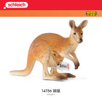 ? Sile Toy Store~ Silo Schleich Kangaroo 14756 Australian Kangaroo Simulation Wild Animal Model Authentic Childrens Toys