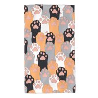 【jw】☢☞♘  Paws Hand for Microfiber Face Absorbent Dry Cloths 27.5x16In