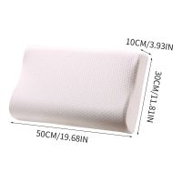 Memory Foam Bed Pillow Cervical Spine Memory Pillow For Neck Pain Sleeping High Quality Solid Pillowcase Foam Memory Pillow