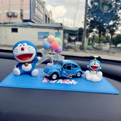 Doraemon furnishing articles cartoon creative web celebrity car instrument panel inside the car accessories doll hand jingle cats do