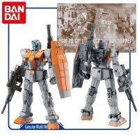 ของขวัญชุดสะสมของเล่นชิ้นส่วนแบบจำลองสำหรับเด็กผู้ชายรุ่น HG GUNDAM GM แบบโมร็อกโกชุดประกอบโมเดลดั้งเดิมของ Bandai