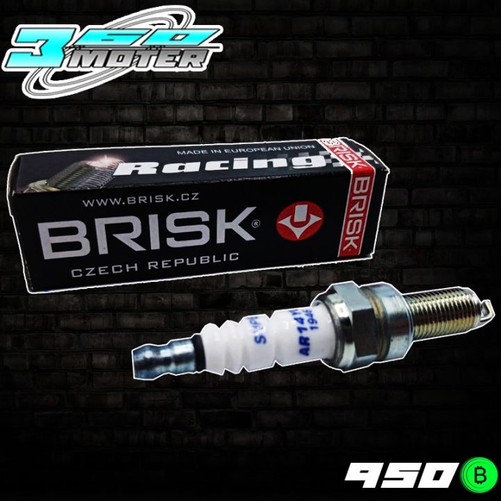 สุดคุ้ม-หัวเทียนแต่ง-brisk-แบบมีเขี้ยว-ใส่ได้หลากหลายรุ่น-honda-and-yamaha-ราคาถูก-หัวเทียน-รถยนต์-หัวเทียน-มอเตอร์ไซค์-หัวเทียน-รถ-มอเตอร์ไซค์-หัวเทียน-เย็น