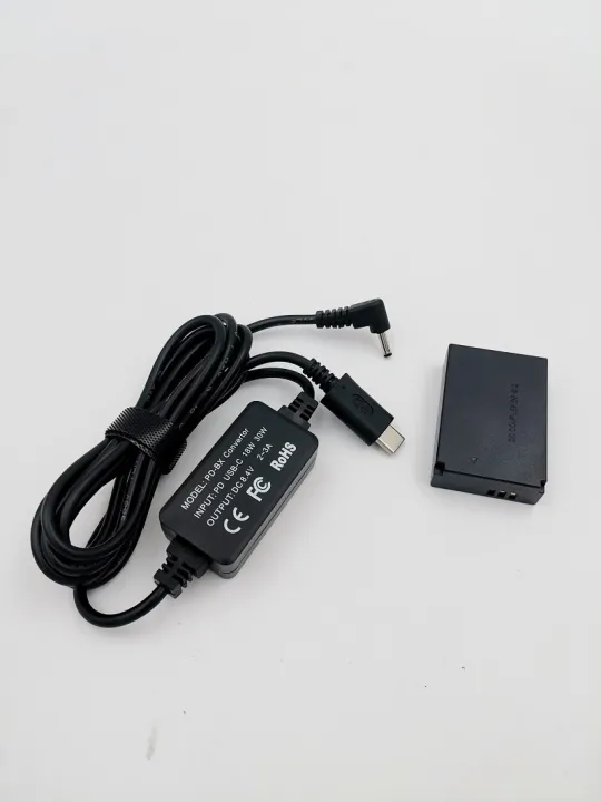 Lp E12 Dummy Battery Dr E12 Dc Coupler Pd Usb C Convertor For Canon Eos M50 Mark Ii Eos M2