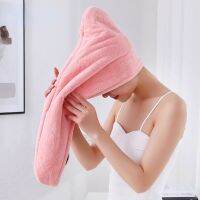 Microfiber Hair Fast Drying Dryer Towel Bath Wrap Hat Turban Dry Quick Drying Lady Household Hair Towel Bath Tool Towels