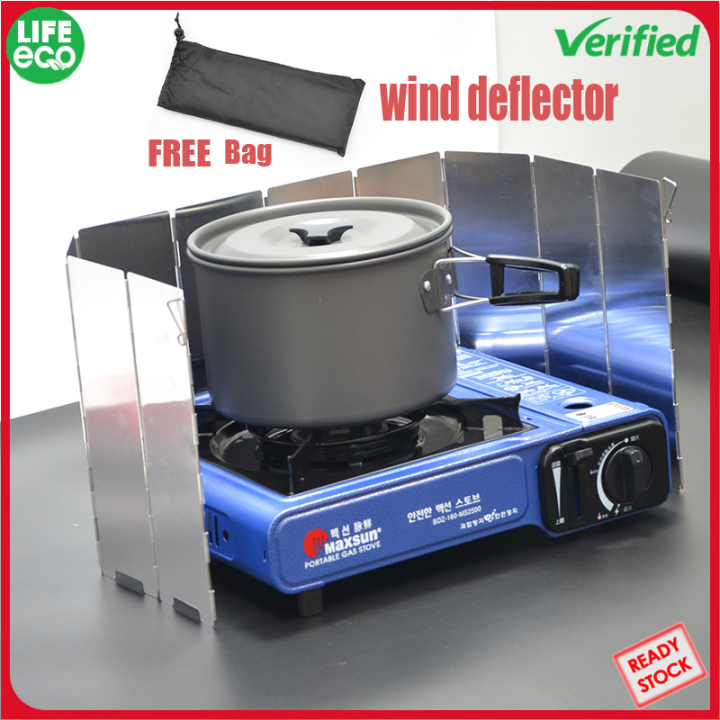 Life Eco Outdoor Picnic Wind Deflector Mini 10 Piece Stove Wind