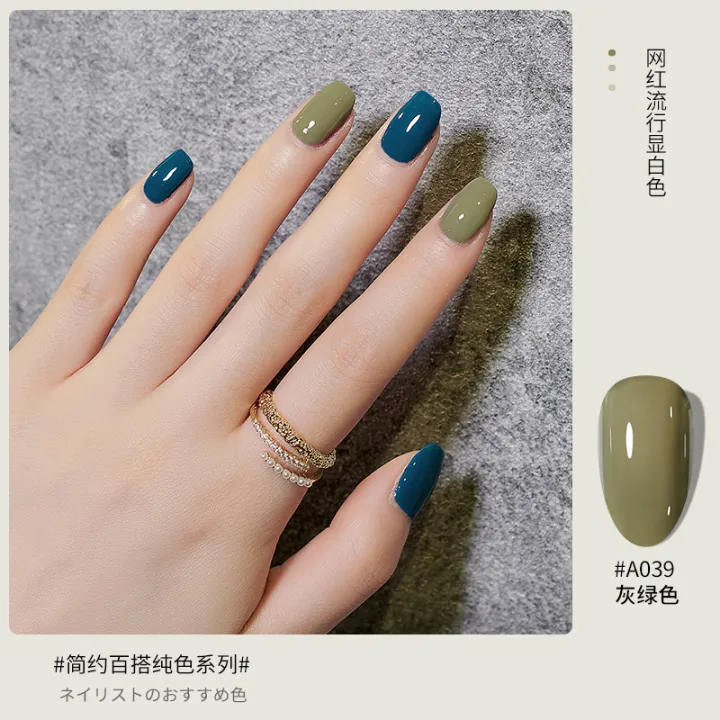 CHAR ZIEG gel polish ยาทาเล็บเจล สีเจล สียาทาเล็บเจล เนื้อสีแน่น ติดทน