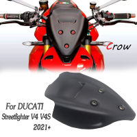 2021 Motorcycle Accessories Windscreen Windshield Viser Baffle VIsor Wind Deflectors FOR DUCATI Streetfighter V4 V4S 2020 2021