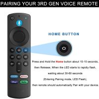 Replacement Voice Remote Control L5B83G Control for TV Stick 3Nd Gen Cube Stick Lite 4K