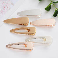 Variety Hot Fashion pearl Alloy solid color geometric hairgrips headwear barrette hair pin clip accessories