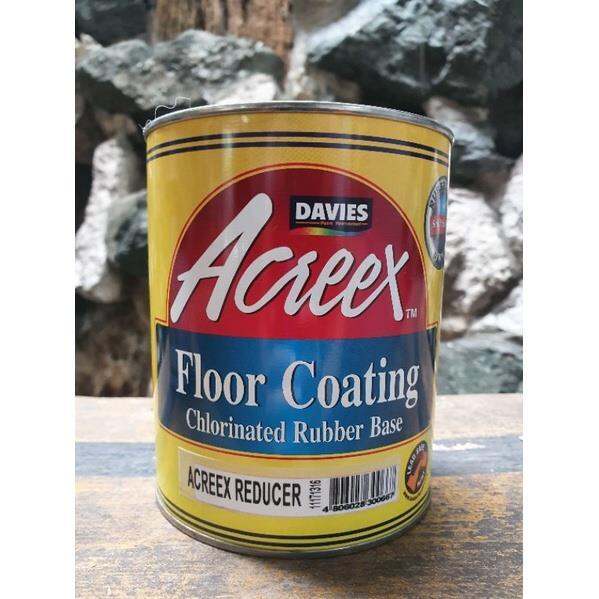 Acreex Floor Coating Reducer ACXR 1L Davies Chlorinated Rubber Base Paint Thinner 1 Liter