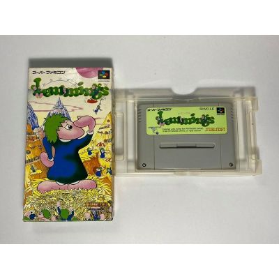 ตลับแท้ SUPER FAMICOM  Lemmings