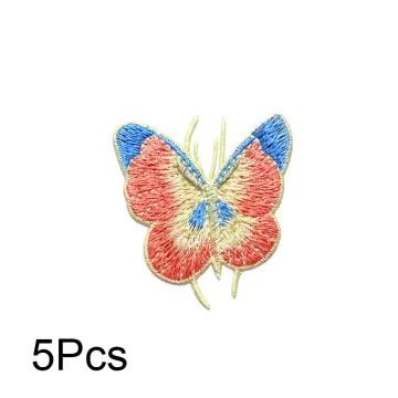 5PCS Butterfly Patches for Clothing Embroidered Patches on Clothes