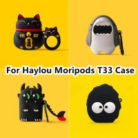 READY STOCK!  For Haylou Moripods T33 Case Super Cool Cartoon for Haylou T33 Moripods Casing Soft Earphone Case Cover