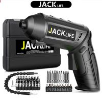 Electric Screwdriver Battery Rechargeable Cordless Screwdriver Powerful Impact Wireless Screwdriver Drill Electric Screw Driver Drills  Drivers