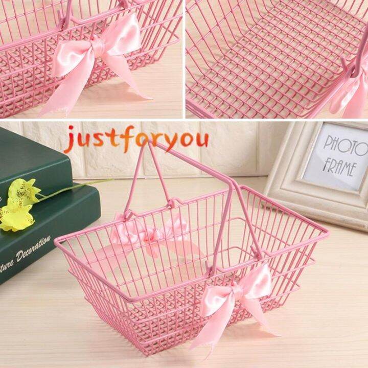 storage-mini-basket-cosmetics-desktop-pink-organizer-girl-container-accessories-cosmetic-supplies