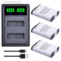 EN-EL23 ENEL23 EN EL23 Battery LED USB Dual Charger with Type C port For Nikon COOLPIX P900 P610 P600 B700 S810c Camera new brend Clearlovey