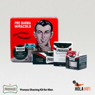 Proraso® Shaving Kit For Men ผลิตภัณฑ์โกนหนวด